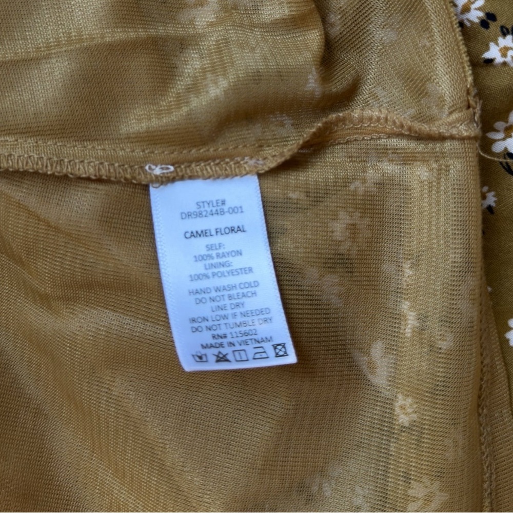New Ditsy Floral Patterned Sundress (XL) - Picture 5 of 5